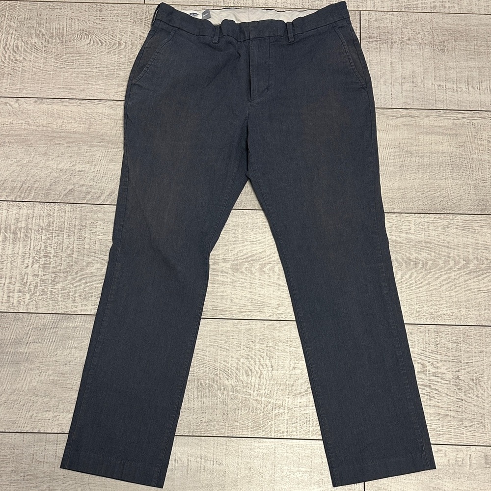 Old Navy Men's Dark Blue Chinos